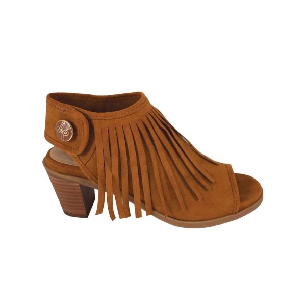 Ansley Cognac Fringe