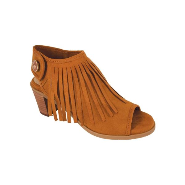 Ansley Cognac Fringe